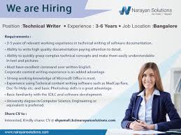 companies hiring technical writers